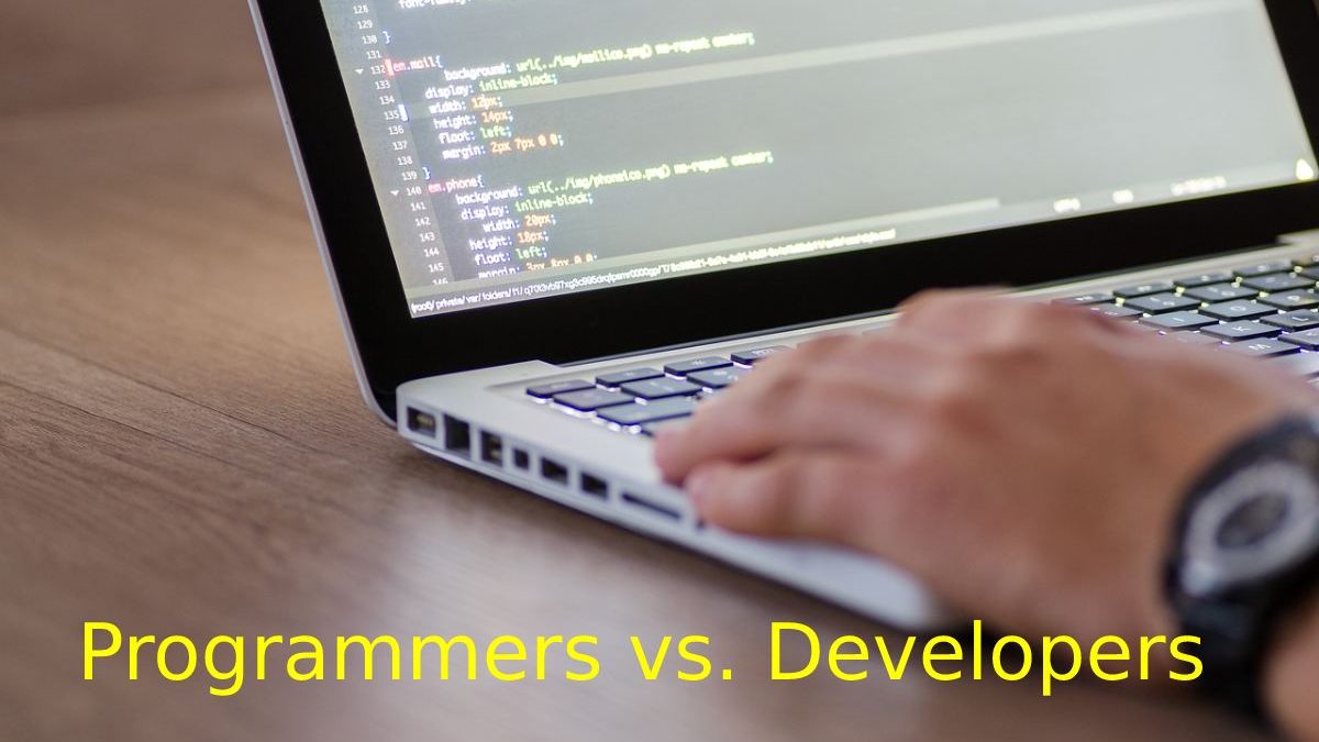 Programmers vs. Developers