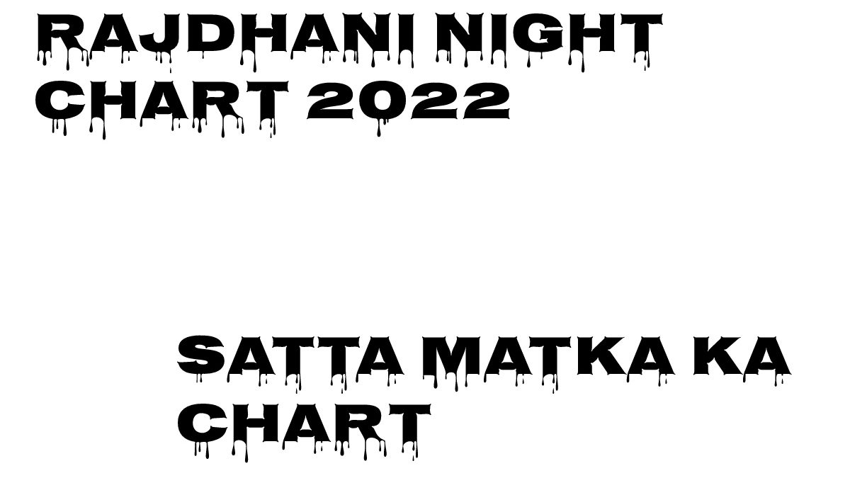 Rajdhani Night Chart