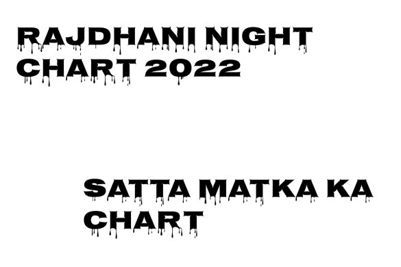 rajdhani night chart