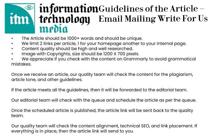 Email Mailing guide