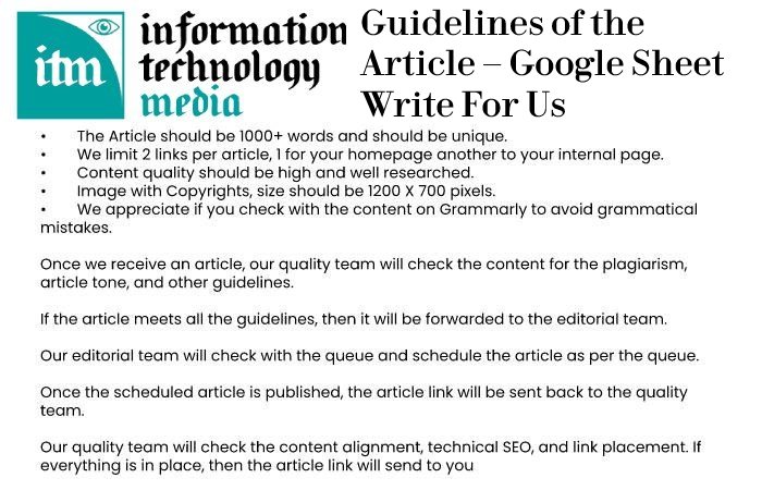 Google Sheet guide