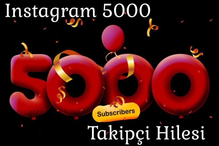 Instagram 5000 Takipçi Hilesi