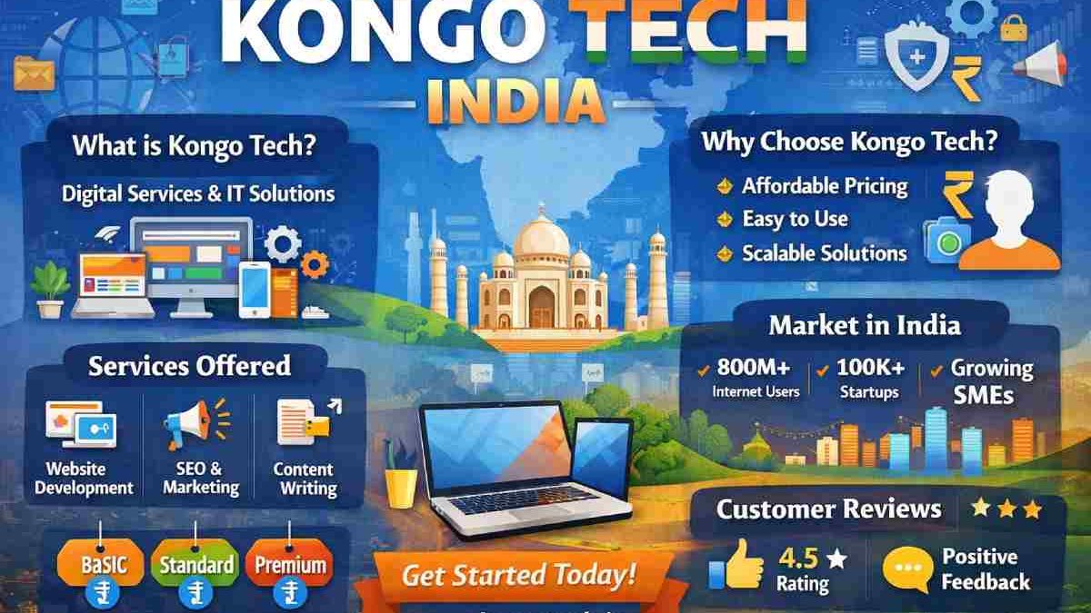 Kongo Tech India: Complete Guide to Services, and More