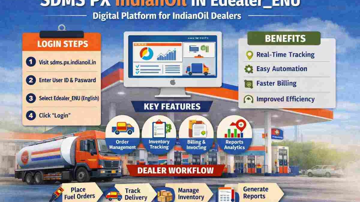 SDMS PX IndianOil IN Edealer_ENU – Complete Guide for Dealers in India