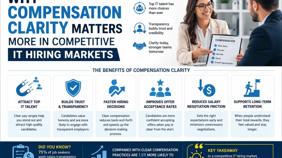 Why Compensation Clarity Matters More in Competitive IT Hiring Markets