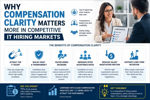 Why Compensation Clarity Matters More in Competitive IT Hiring Markets