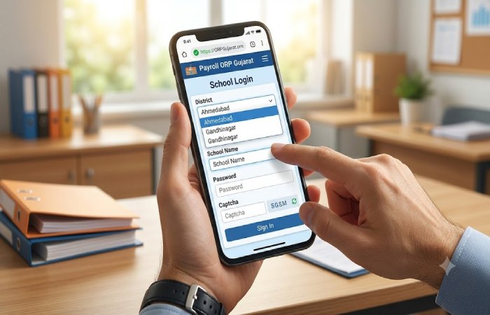 how to login to payroll orp gujrat com