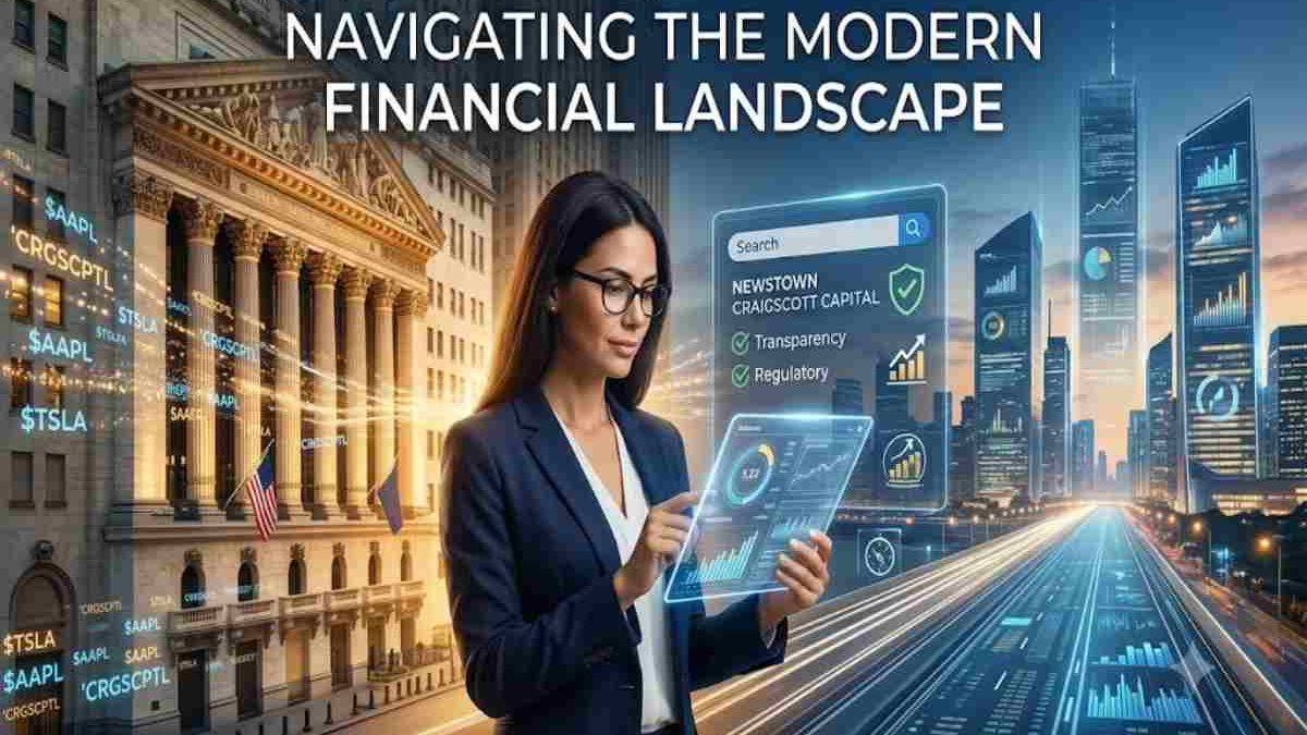 Newstown CraigScott Capital: What Readers Should Know in 2026
