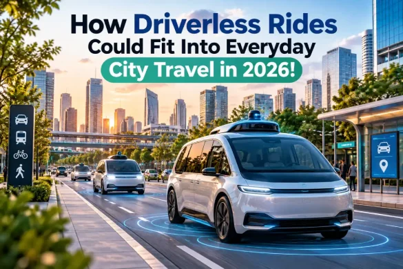 how driverless rides could fit into everyday city travel in 2026